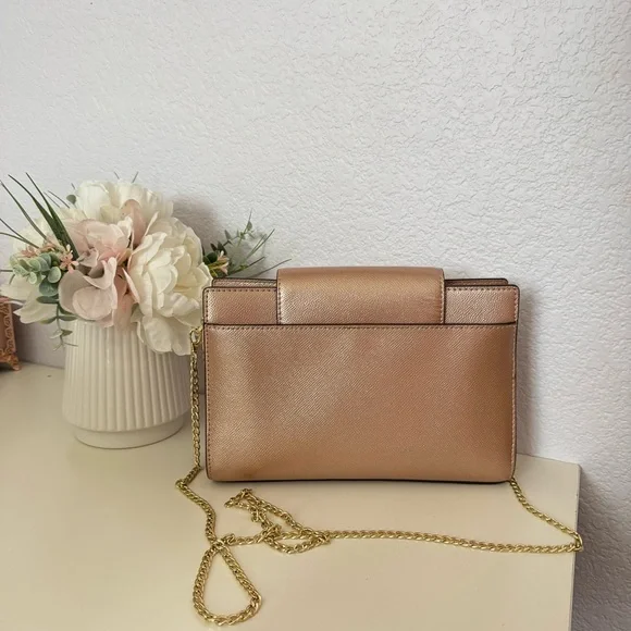 Michael Kors Rose Gold Purse - Picture 2 of 5